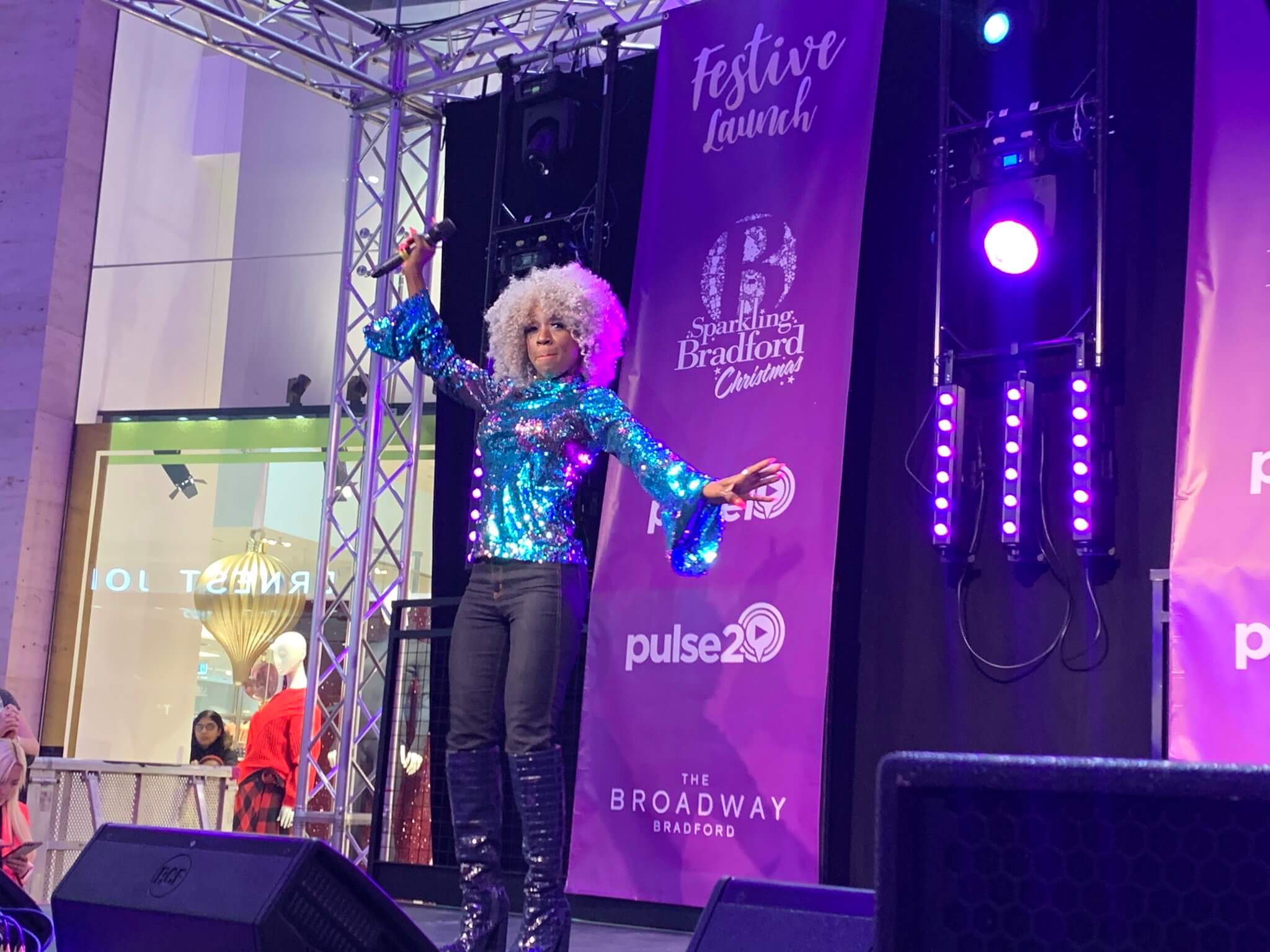 Broadway Bradford Christmas Lights Switch On 2019