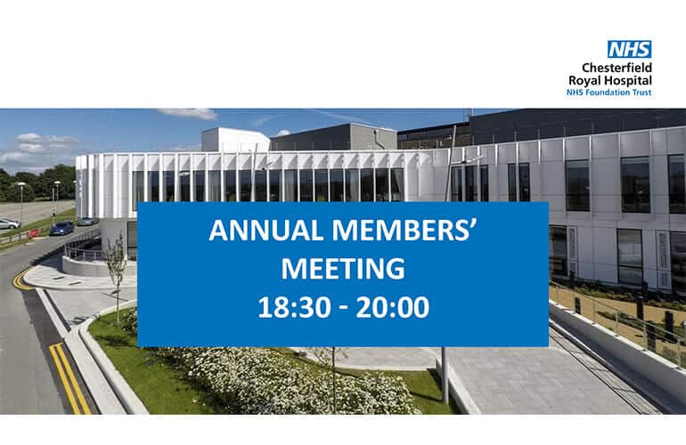 Chesterfield Royal Hospital Annual Members Meeting